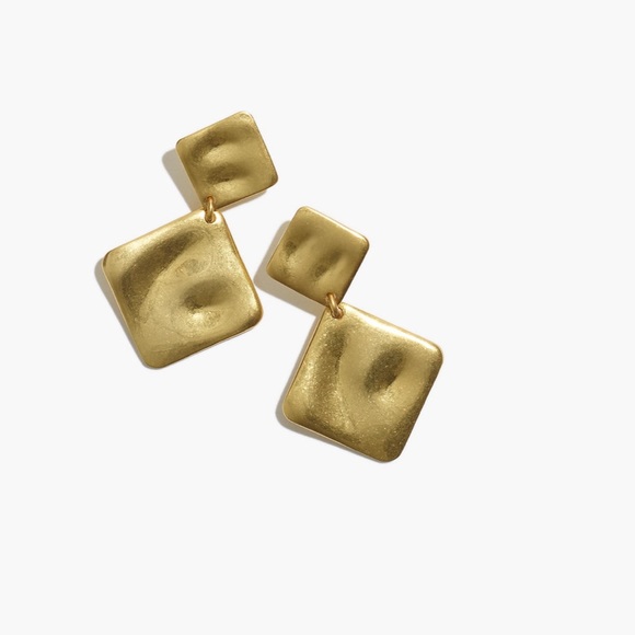 Madewell Jewelry - sale // madewell | hammered drop earrings